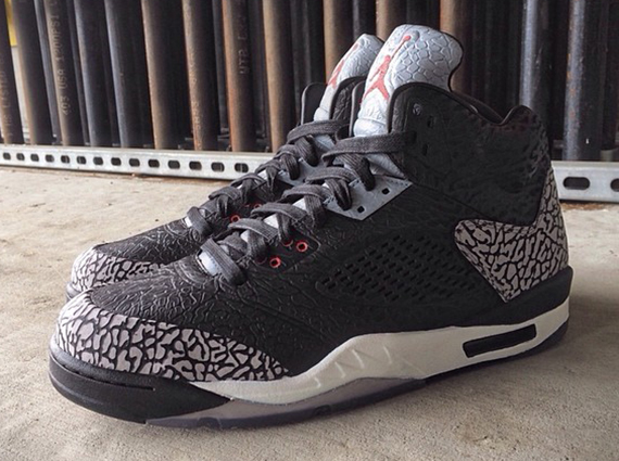 Air Jordan 3Lab5 “Black/Cement” by Mache Customs