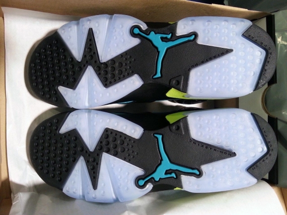 Air Jordan 6 Gs Turbo Green 01