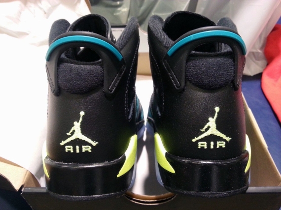 Air Jordan 6 Gs Turbo Green 02