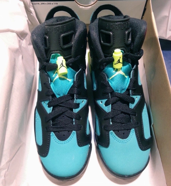 Air Jordan 6 Gs Turbo Green 03