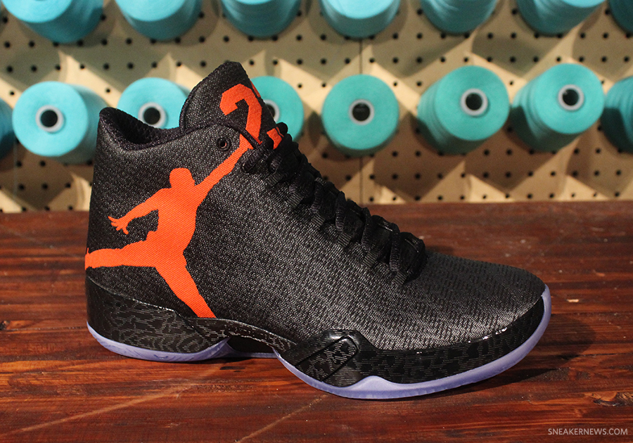 Air Jordan XX9 - Black - Team Orange - Dark Grey