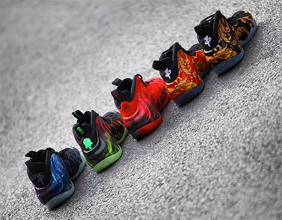 Best Foamposite Releases