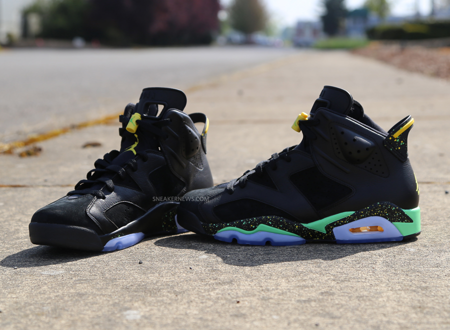 Black Green Jordan 6 10