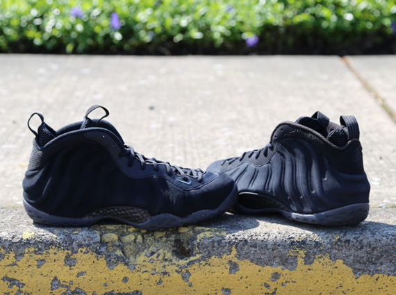 Black Suede Nike Foamposite One 2