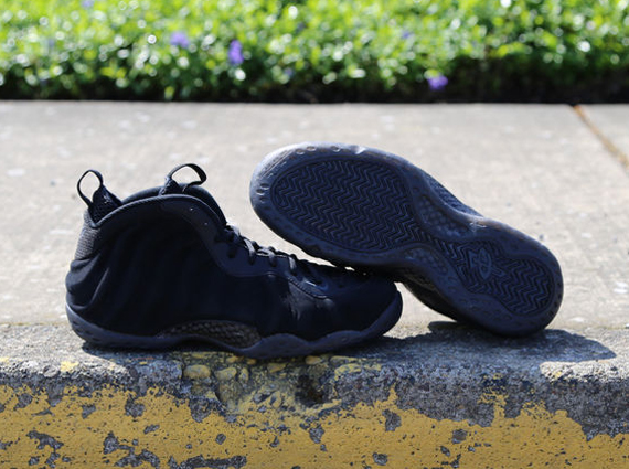 Black Suede Nike Foamposite One 9