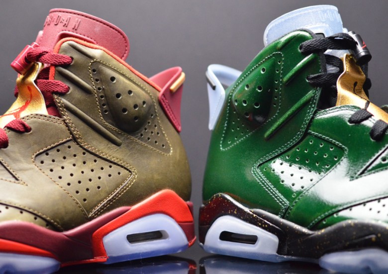 A Detailed Look at the Air Jordan 6 “Champagne” & “Cigars” Pack