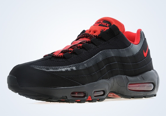 Nike Air Max 95 - Black - University Red