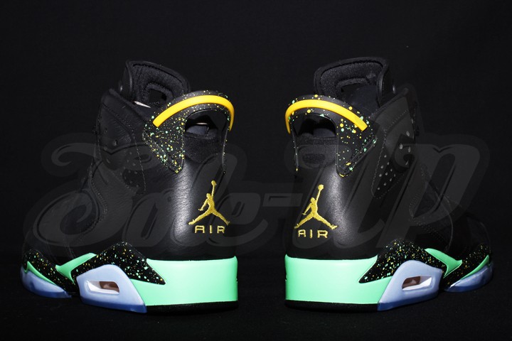 Jordan Vi Black Green 4