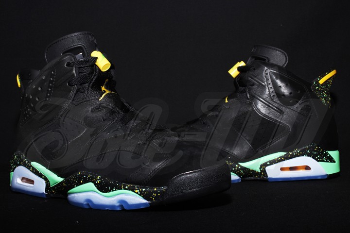Jordan Vi Black Green 6