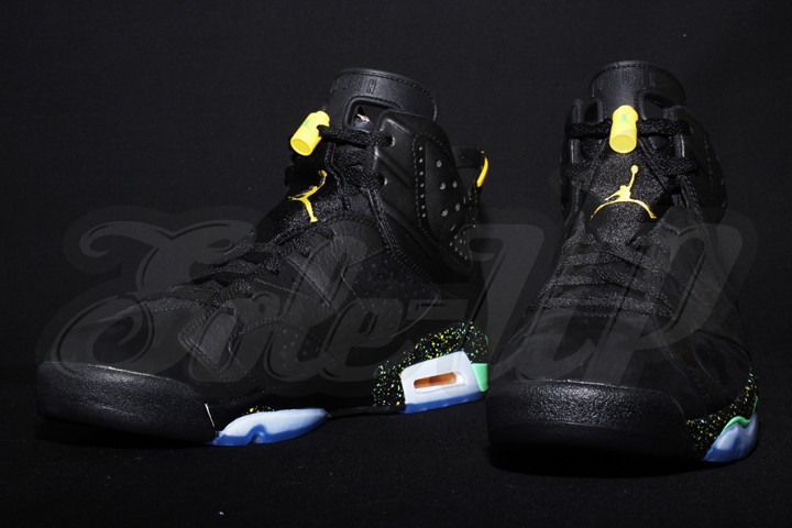 Jordan Vi Black Green 7