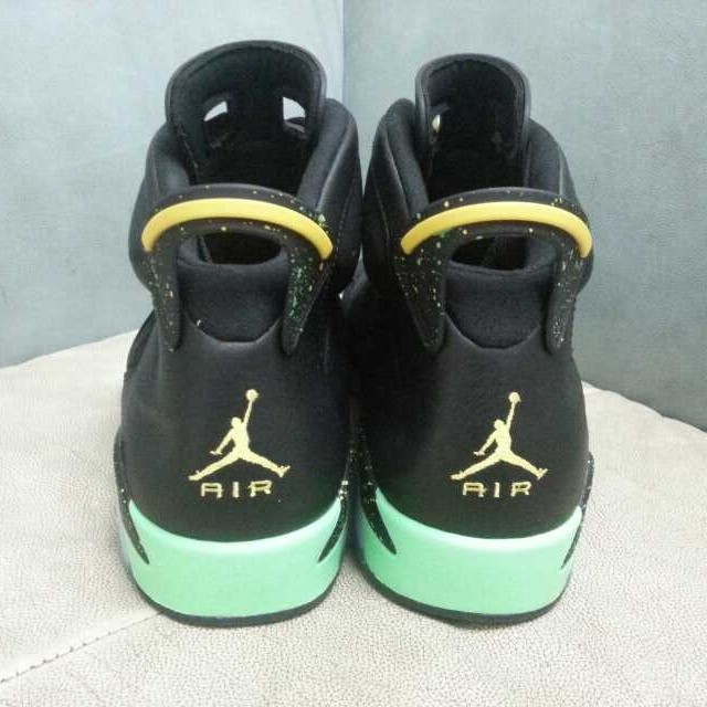 Jordan Vi Black Venom Green Speckle 06