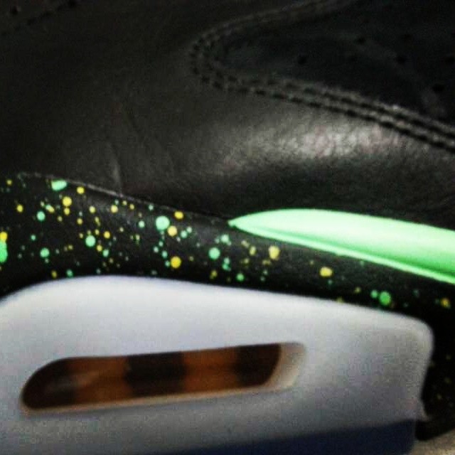Jordan Vi Black Venom Green Speckle 07