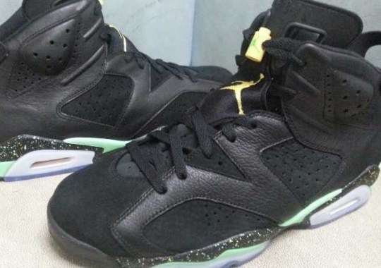 Air Jordan 6 – Black – Venom Green