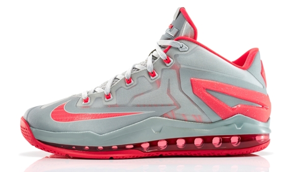 Laser Crimson Lebrons 11 Low 02