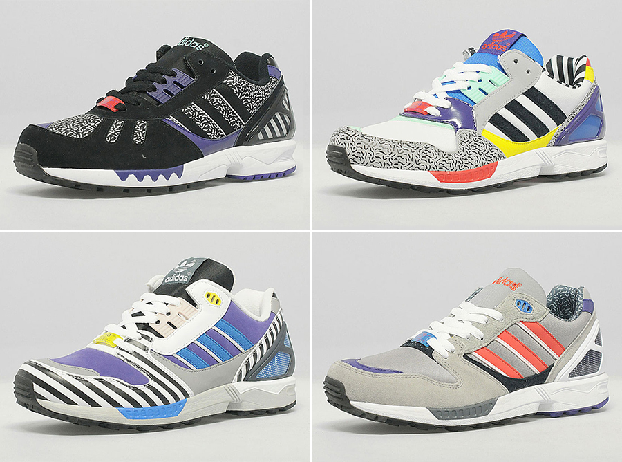 Memphis Group Adidas Originals Zx Post Modern Pack