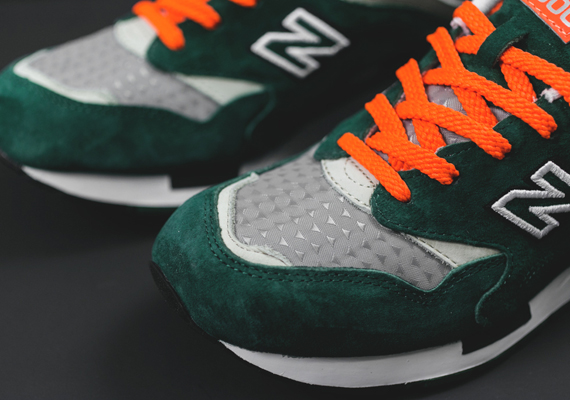 New Balance 1500 Racing Pack Green Orange 6