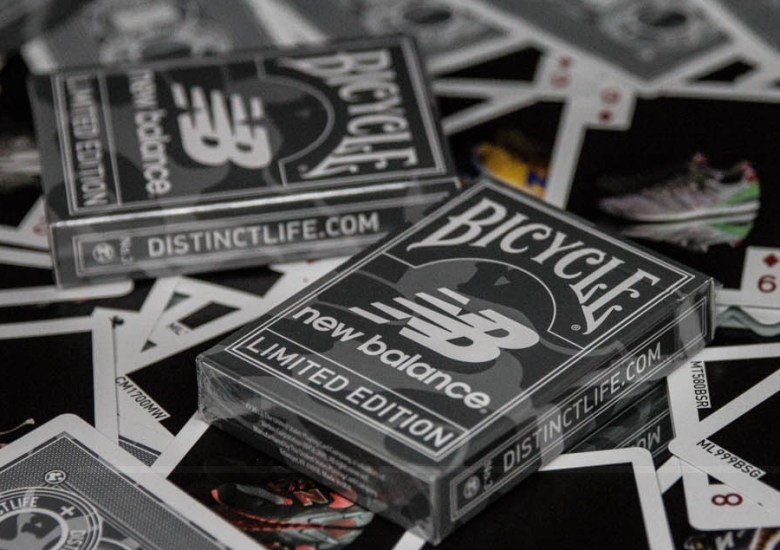 The Distinct Life x New Balance x Bicycle Playing Cards