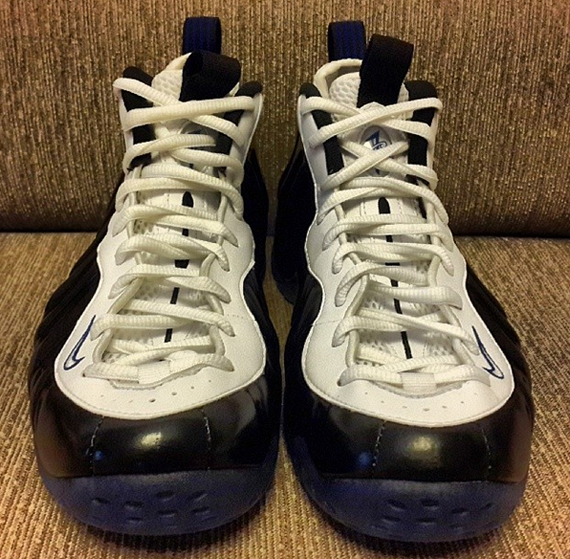 Nike Air Foamposite One Black Royal White 2