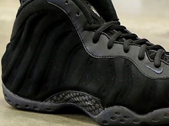 Nike Air Foamposite One "Black Suede" Sample