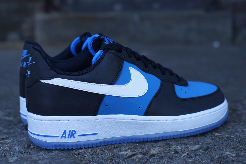 Nike Air Force 1 Low - Black - Light Photo Blue