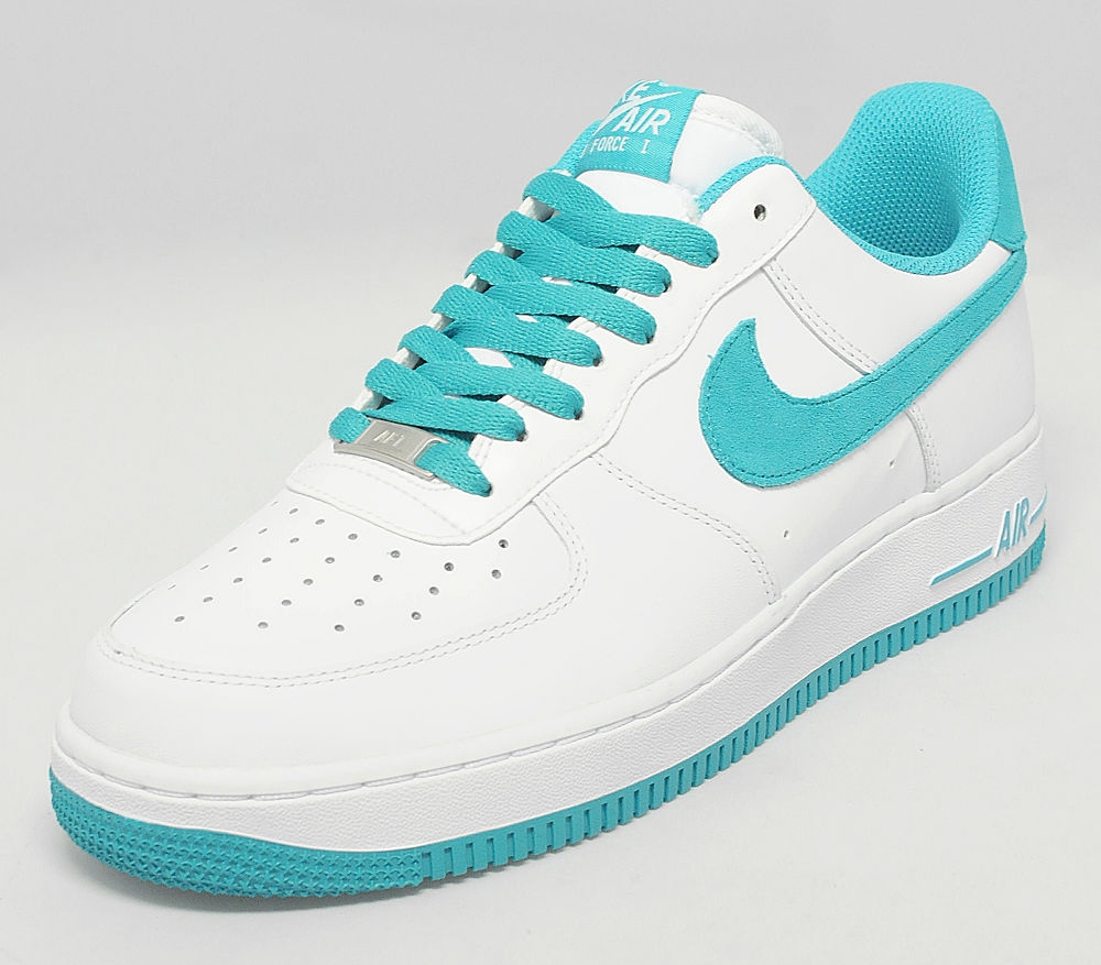 Nike Air Force 1 Low White Teal 02
