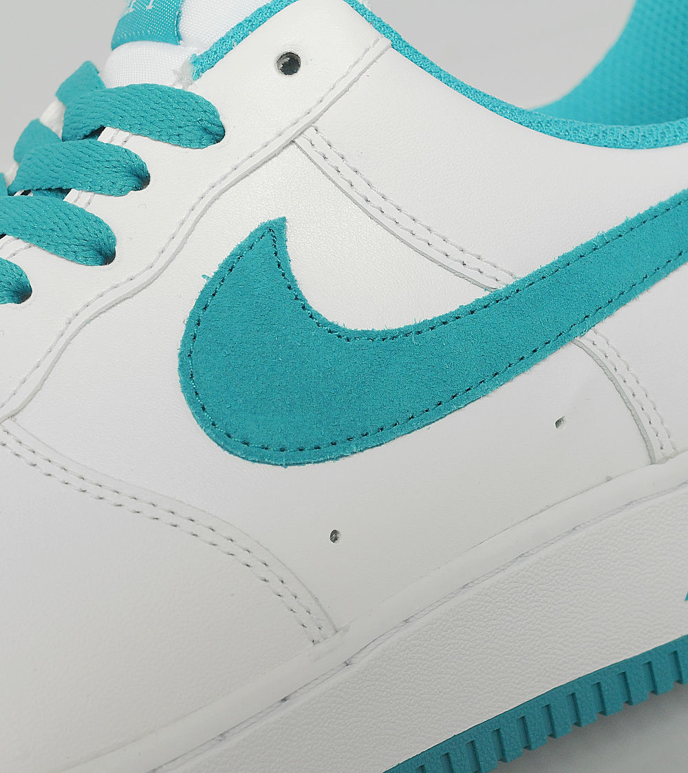 Nike Air Force 1 Low White Teal 05