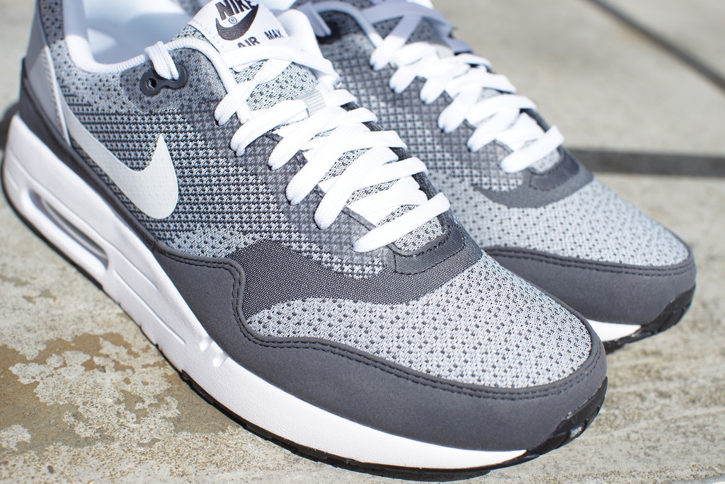Nike Air Max 1 Jacquard Grey White 02