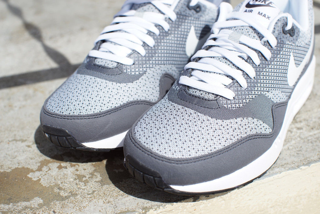 Nike Air Max 1 Jacquard Grey White 03