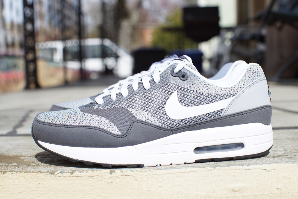 Nike Air Max 1 Jacquard Grey White 04