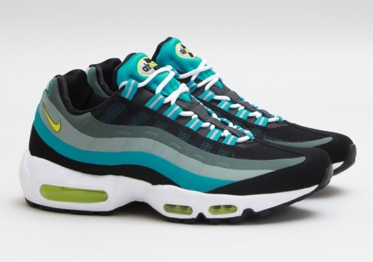 Nike Air Max 95 No Sew – Black – Venom Green