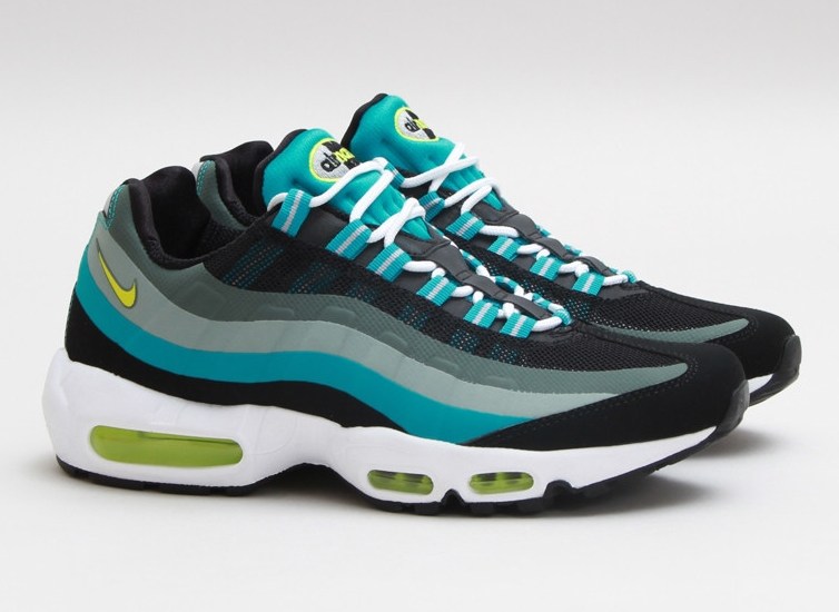 Nike Air Max 95 No Sew – Black – Venom Green