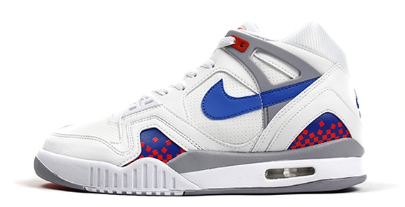 Nike Air Tech Challenge Ii White Blue Red 01