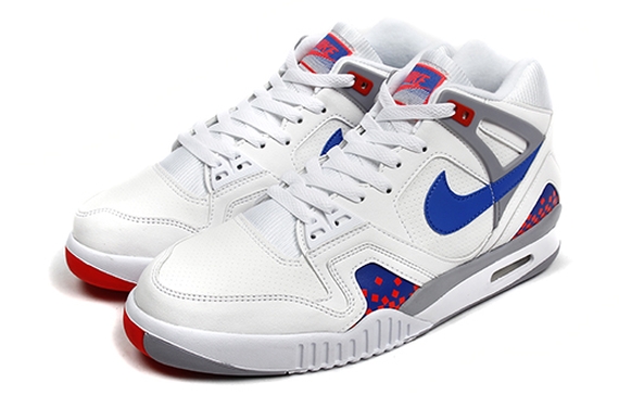 Nike Air Tech Challenge Ii White Blue Red 02