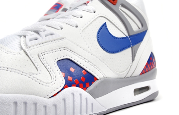 Nike Air Tech Challenge Ii White Blue Red 05