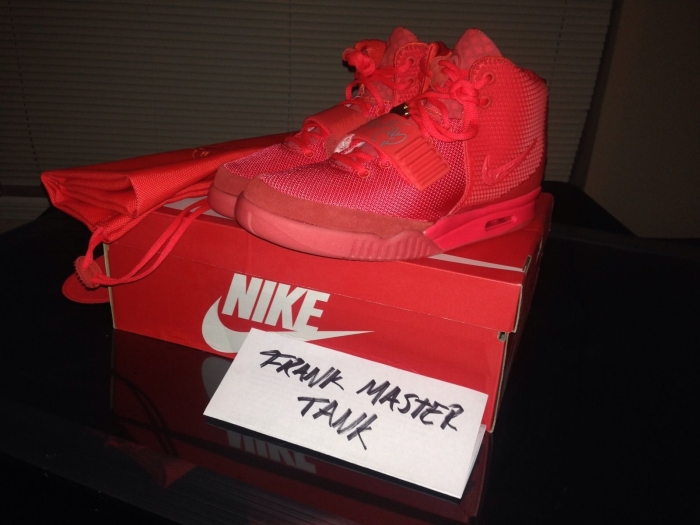 Nike Air Yeezy 2 Red October Kanye West Signed 2