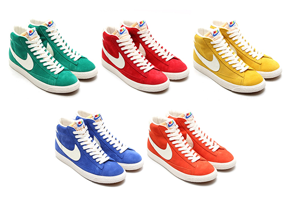 Nike Blazer Mid Vintage "Rainbow" Pack