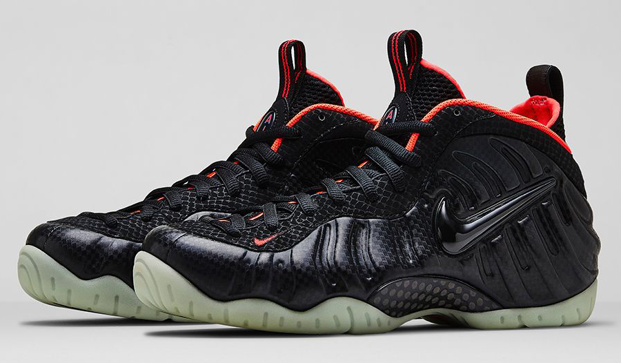 Nike Foamposite Carbon Fiber Snakeskin 1