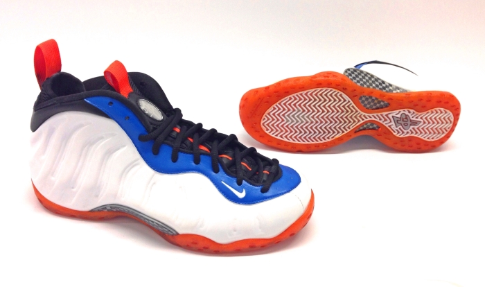 Nike Foamposite One Knicks Home 5