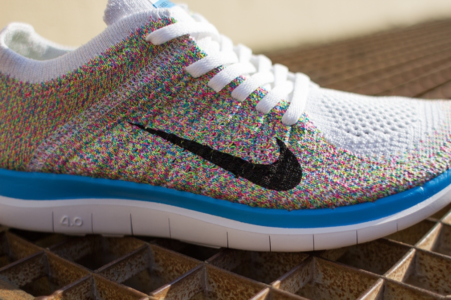 Nike Free Womens Flyknit 4 Multicolor 04