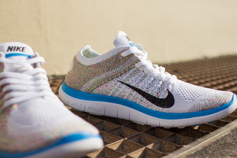 Nike Free Womens Flyknit 4 Multicolor 06