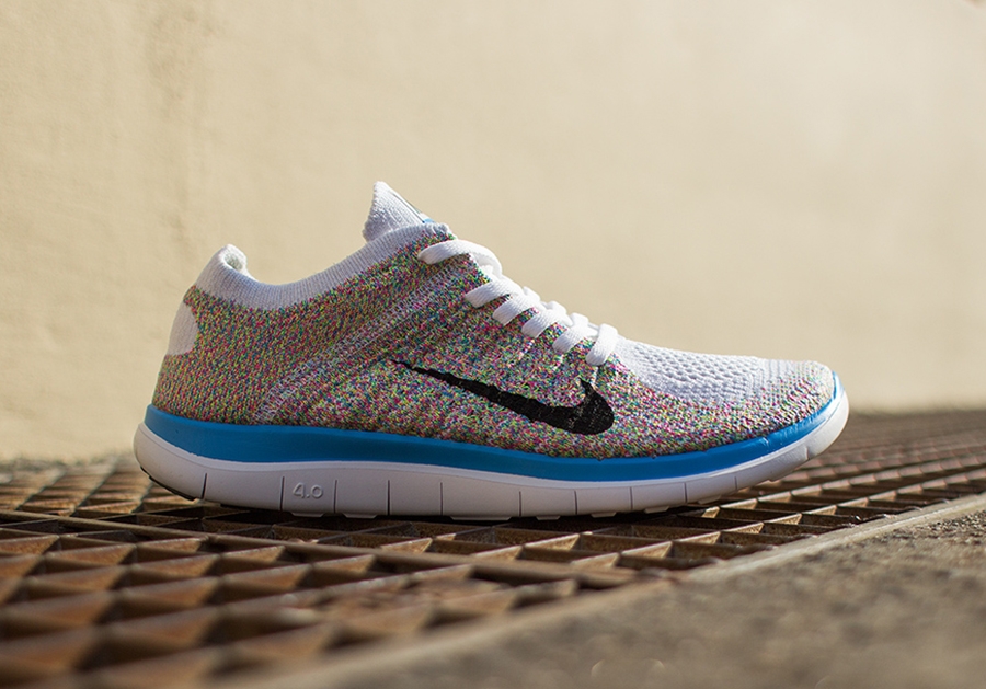 Nike Free Womens Flyknit 4 Multicolor