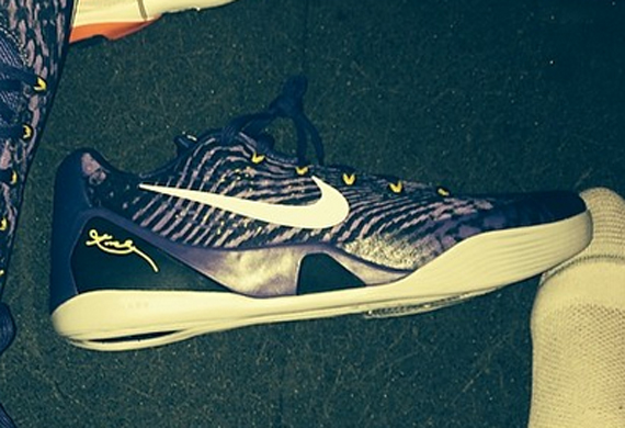 Nike Kobe 9 Em Black Python 1