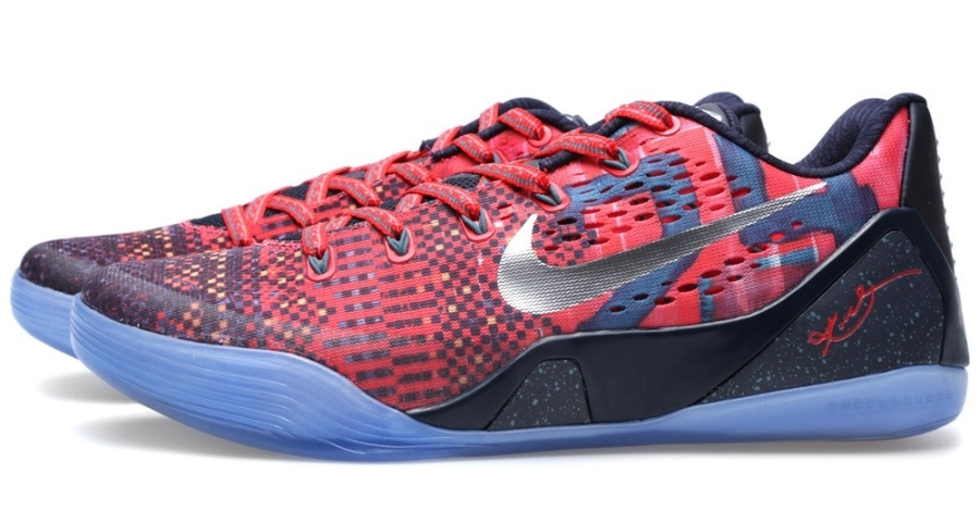 Nike Kobe 9 Em Laser Crimson Reflecitve Silver Obsidian 06