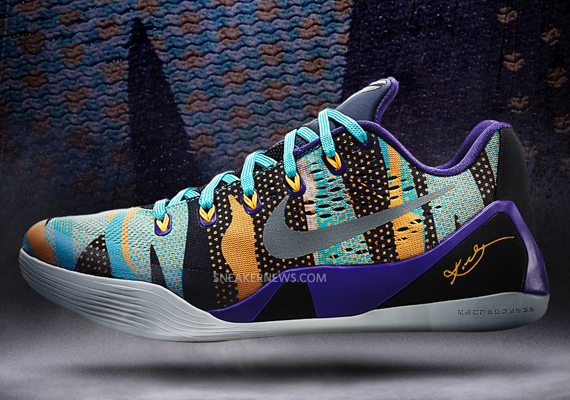 Nike Kobe 9 EM - Court Purple - Reflective Silver - Atomic Mango