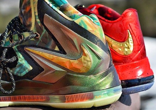 Nike LeBron X “Reverse Championship Pack” Samples