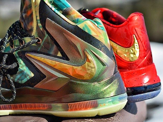 Nike LeBron X “Reverse Championship Pack” Samples