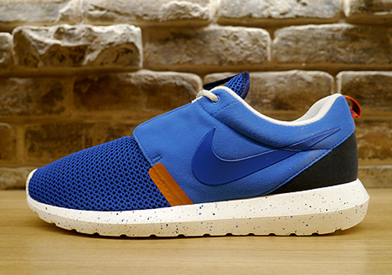 Nike Roshe Run NM - Military Blue - Orange