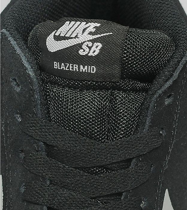 Nike Sb Blazer Se Black White 06