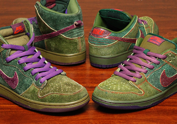 Nike SB Dunk Low “Skunk” by Dank Customs