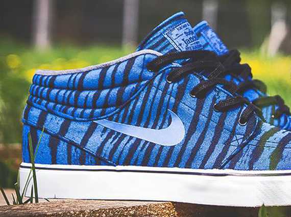 Nike SB Stefan Janoski Mid "Blue Tiger"